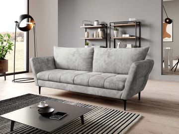 Ancienne 3-personers sofa - grå - Møbler - Sofaer - 2 personers sofa
