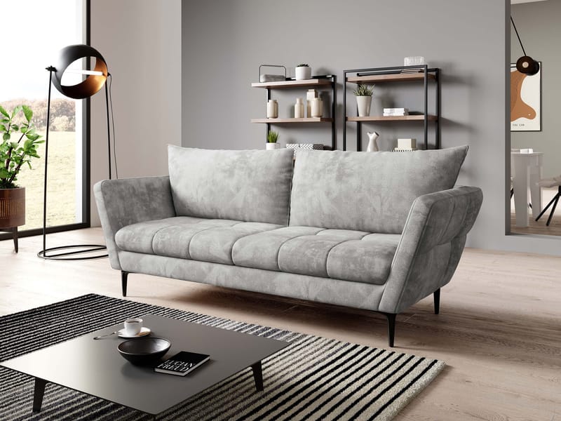 Ancienne 3-personers sofa - grå - Møbler - Sofaer - 2 personers sofa
