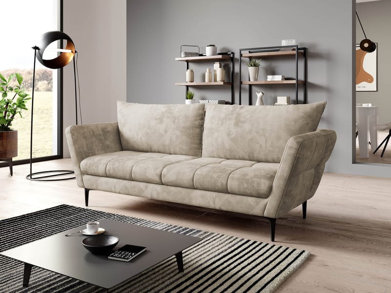 Ancienne 3-personers sofa - beige - Møbler - Sofaer - 2 personers sofa
