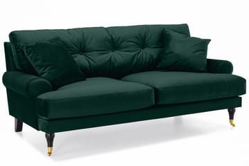 Andrew 2-personers Fløjlssofa - Grøn - Møbler - Sofaer - Velour sofaer