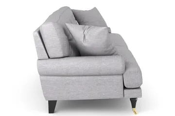 Andrew 2-personers Stofsofa - Grå - Møbler - Sofaer - 2 personers sofa