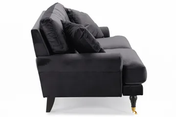Andrew 2-personers Fløjlssofa - Mørkegrå - Møbler - Sofaer - Velour sofaer