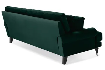 Andrew 3-personers Fløjlssofa - Grøn - Møbler - Sofaer - Velour sofaer