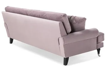 Andrew 3-personers Fløjlssofa - Lilla - Møbler - Sofaer - Velour sofaer