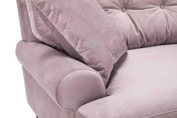 Andrew 3-personers Fløjlssofa - Lilla - Møbler - Sofaer - Velour sofaer