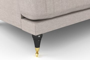 Andrew 3-personers Stofsofa - Beige - Møbler - Sofaer - 3 personers sofa