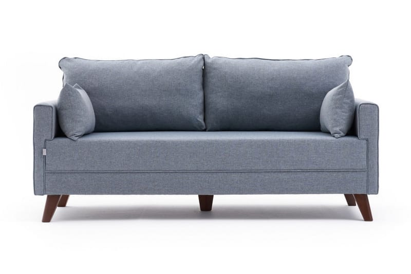 Antigua 2-personers Sofa - Blå/Natur - 2 personers sofa