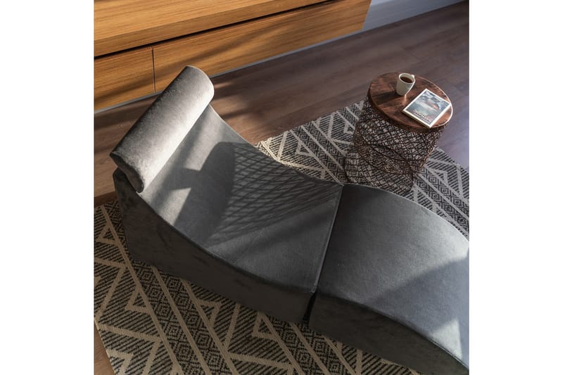 Antigua Daybed med Ryglæn 50 cm - Antracit - Møbler - Sofaer - Daybed