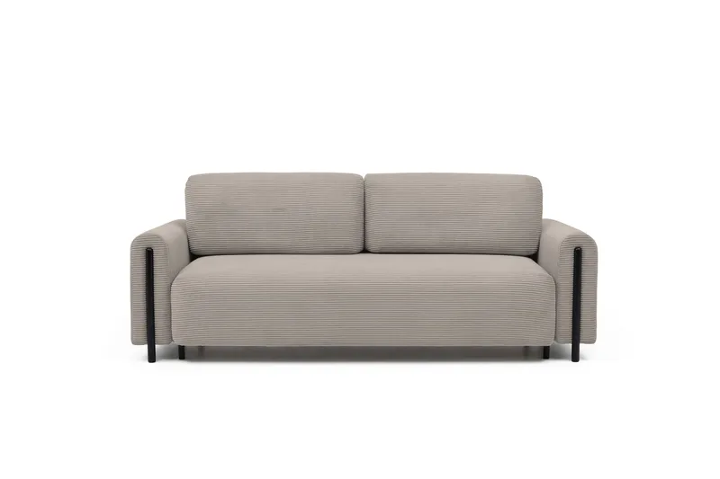 Arcadova 3-personers Sofa, Mørk beige