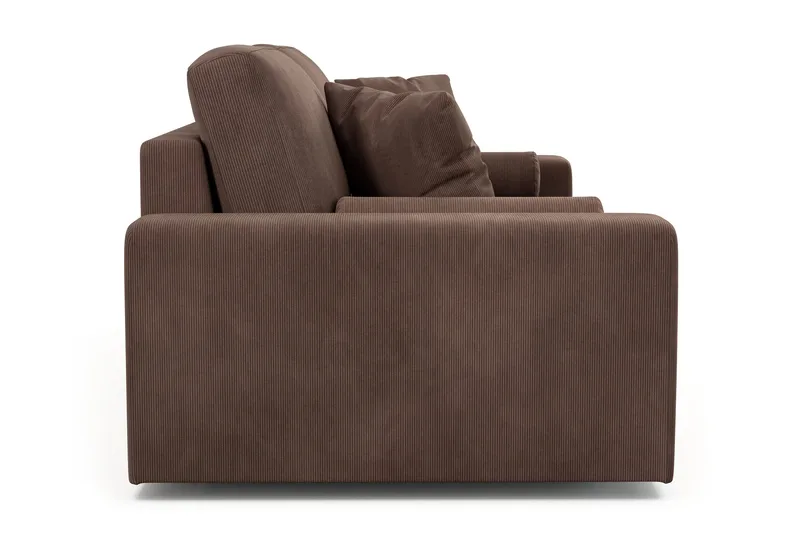 Arken Lyx 3-personers Dyb Sofa i Manchester - Brun - Møbler - Sofaer - 3 personers sofa