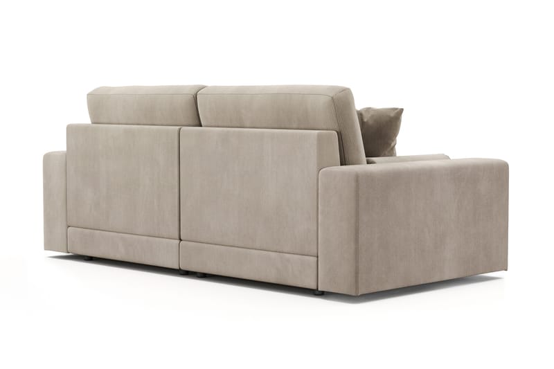 Arken Lyx 3-personers Dyb Sofa i Manchester - Greige - Møbler - Sofaer - 3 personers sofa