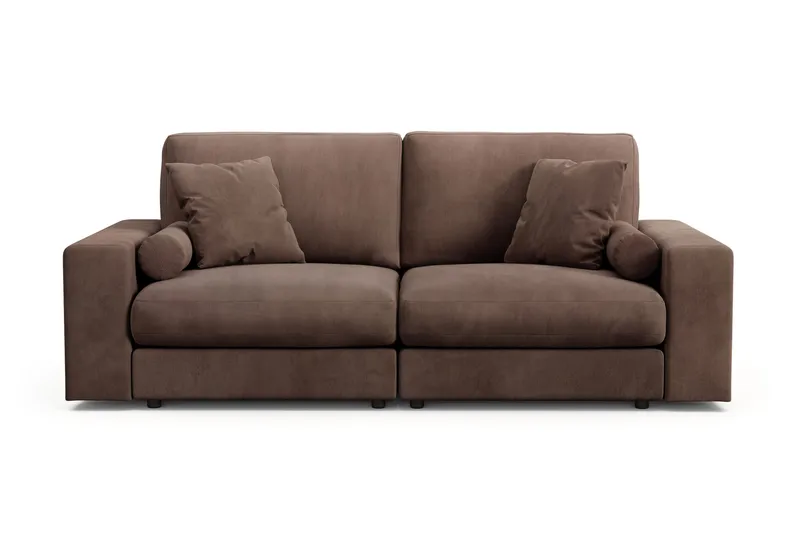 Arken Lyx 3-personers Dyb Sofa i Manchester, Brun