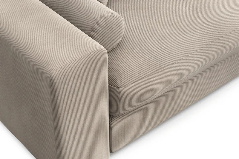 Arken Lyx 3-personers Dyb Sofa i Manchester - Greige - Møbler - Sofaer - 3 personers sofa