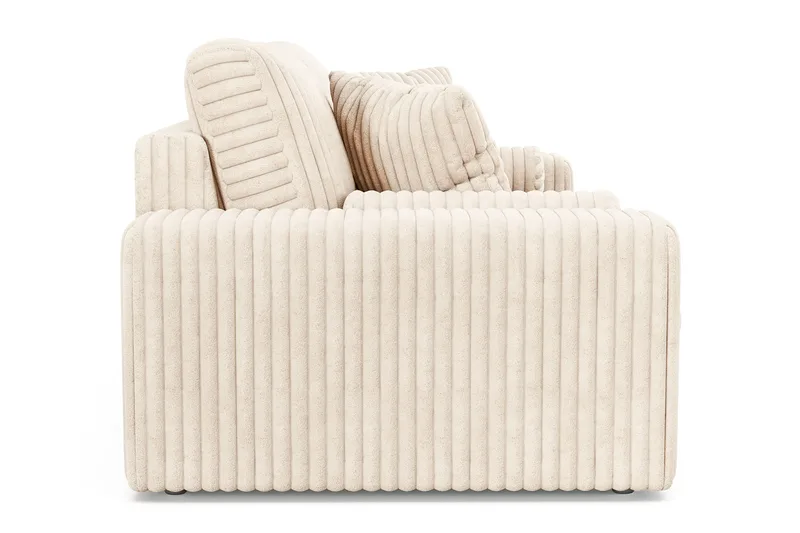 Arken Lyx 3-personers Dyb Sofa i Manchester - Beige - Møbler - Sofaer - 3 personers sofa