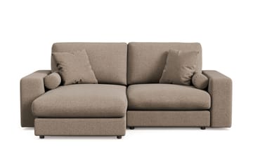 Arken Lyx 3-personers Vendbar L-formet Dyb Chaiselongsofa i stof
