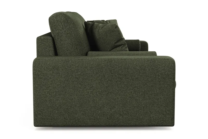 Arken Lyx 3-personers Dyb Sofa i stof - Grøn - Møbler - Sofaer - 3 personers sofa