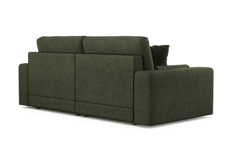 Arken Lyx 3-personers Dyb Sofa i stof - Grøn - Møbler - Sofaer - 3 personers sofa