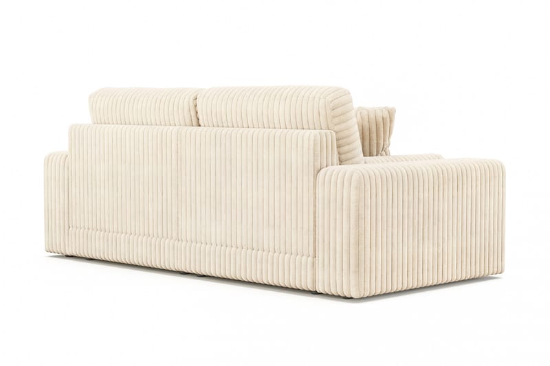 Arken Lyx 3-personers Dyb Sofa i Manchester - Beige - Møbler - Sofaer - 3 personers sofa