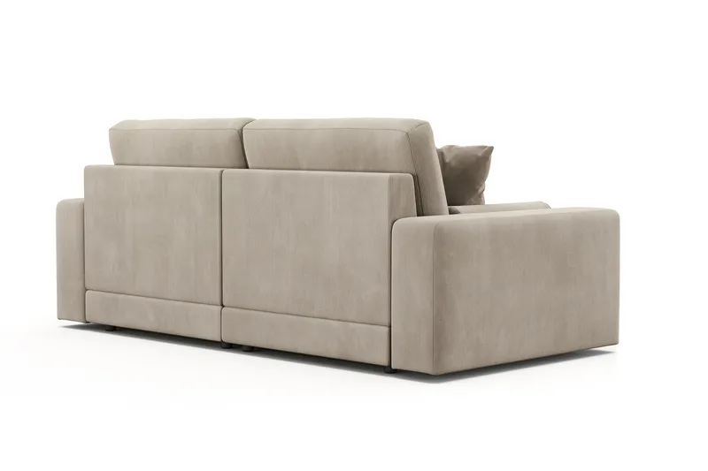 Arken Lyx 3-personers Dyb Sofa i Manchester - Greige - Møbler - Sofaer - 3 personers sofa