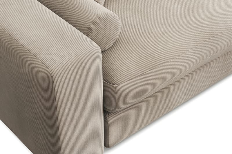 Arken Lyx 3-personers Dyb Sofa i Manchester - Greige - Møbler - Sofaer - 3 personers sofa