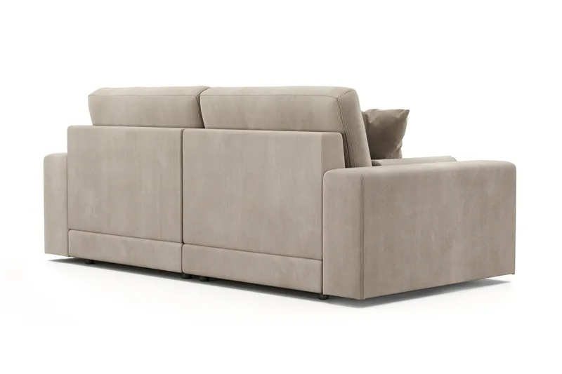 Arken Lyx 3-personers Dyb Sofa i Manchester - Greige - Møbler - Sofaer - 3 personers sofa