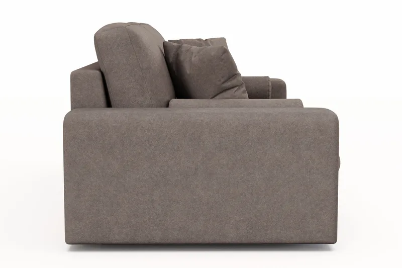 Arken Lyx 3-personers Dyb Sofa i stof - Brun - Møbler - Sofaer - 3 personers sofa