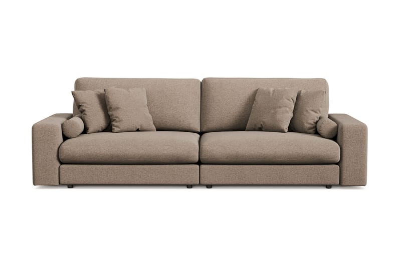 Arken Lyx 4-personers Dyb Sofa i stof, Brun