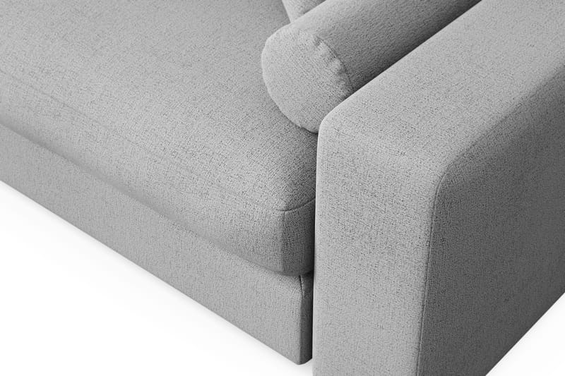 Arken Lyx 4-personers Vendbar L-formet Dyb Chaiselongsofa i stof - Lysegrå - Møbler - Sofaer - Sofa med chaiselong