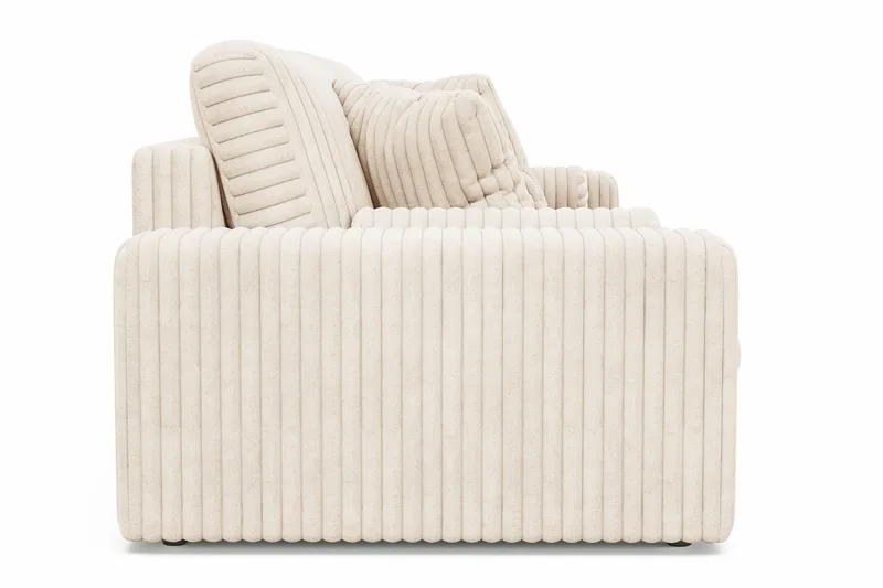 Arken Lyx 4-personers Dyb Sofa i Manchester - Beige - Møbler - Sofaer - 4 personers sofa