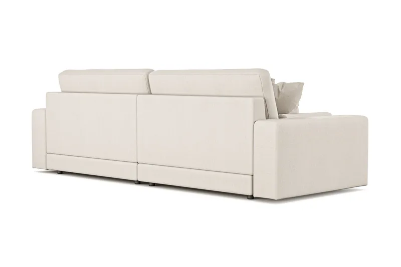 Arken Lyx 4-personers Dyb Sofa i stof - Lys beige - Møbler - Sofaer - 4 personers sofa