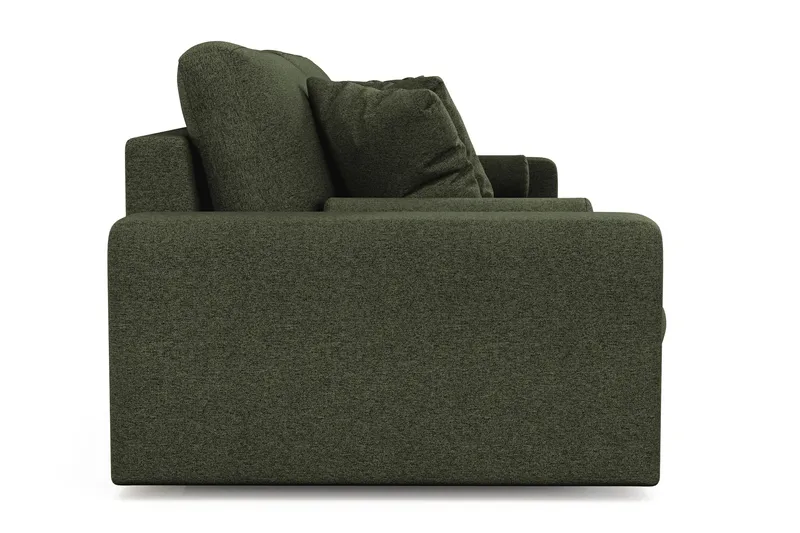 Arken Lyx 4-personers Dyb Sofa i stof - Grøn - Møbler - Sofaer - 4 personers sofa