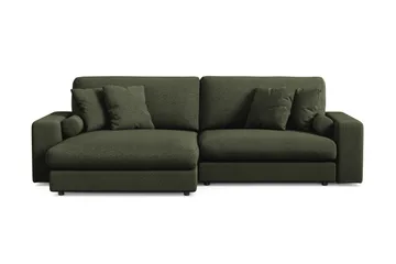 Arken Lyx 4-personers Vendbar L-formet Dyb Chaiselongsofa i stof