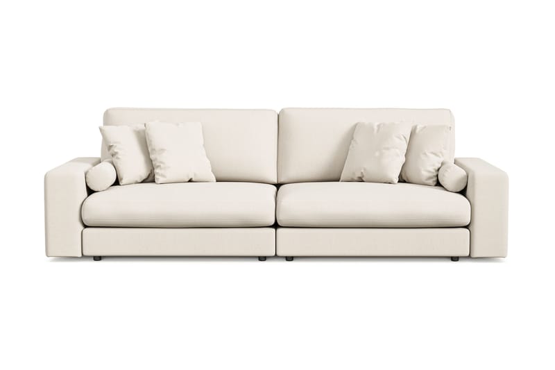 Arken Lyx 4-personers Dyb Sofa i stof - Lys beige - Møbler - Sofaer - 4 personers sofa