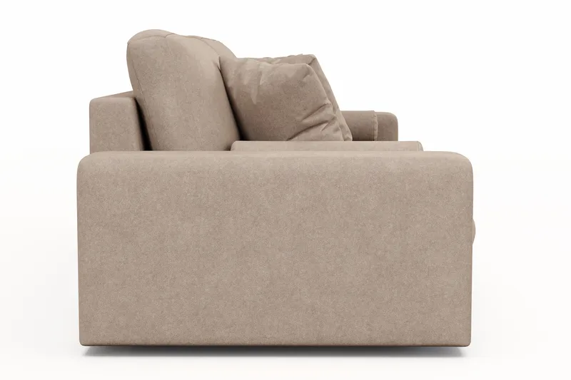 Arken Lyx 4-personers Dyb Sofa i stof - Beige - Møbler - Sofaer - 4 personers sofa