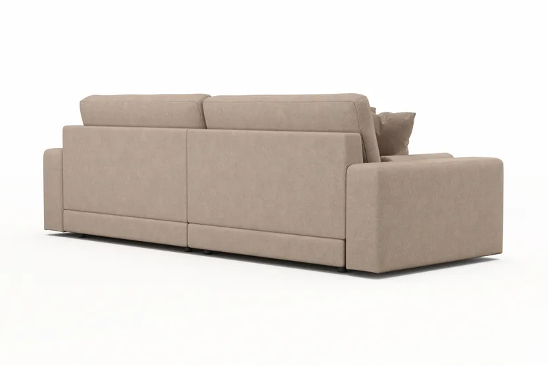 Arken Lyx 4-personers Dyb Sofa i stof - Beige - Møbler - Sofaer - 4 personers sofa