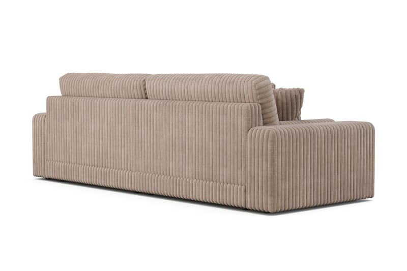 Arken Lyx 4-personers Dyb Sofa i Manchester - Greige - Møbler - Sofaer - 4 personers sofa