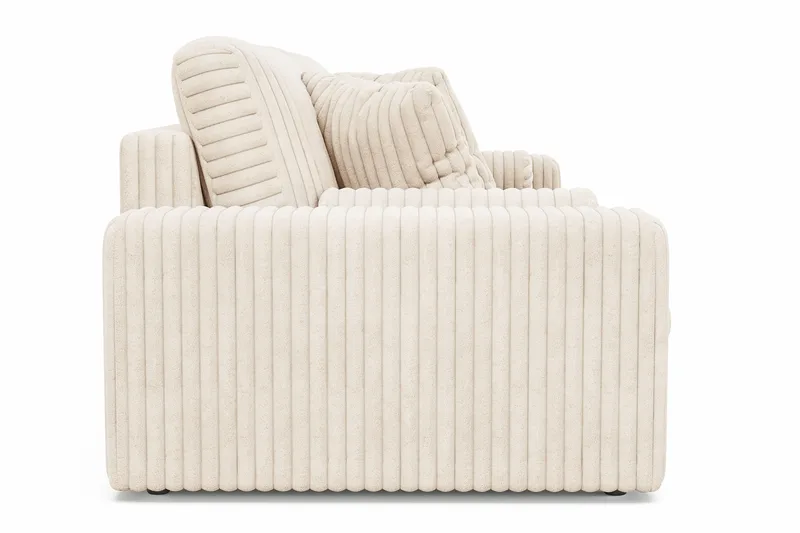 Arken Lyx 4-personers Dyb Sofa i Manchester - Beige - Møbler - Sofaer - 4 personers sofa