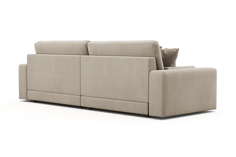 Arken Lyx 4-personers Dyb Sofa i Manchester - Greige - Møbler - Sofaer - 4 personers sofa