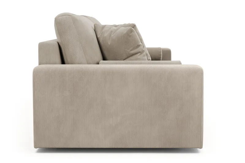 Arken Lyx 4-personers Dyb Sofa i Manchester - Greige - Møbler - Sofaer - 4 personers sofa