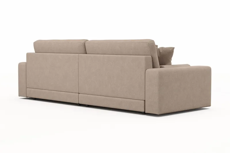 Arken Lyx 4-personers Dyb Sofa i stof - Beige - Møbler - Sofaer - 4 personers sofa