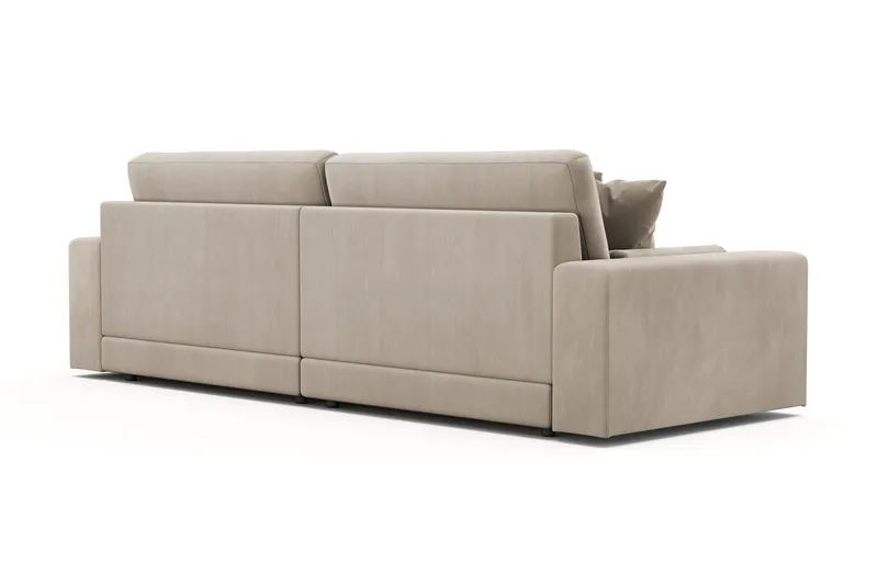 Arken Lyx 4-personers Dyb Sofa i Manchester - Greige - Møbler - Sofaer - 4 personers sofa