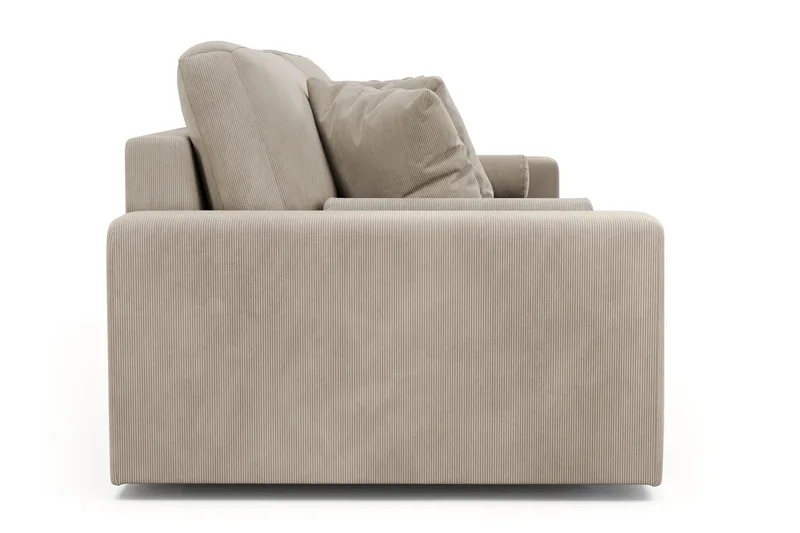 Arken Lyx 4-personers Dyb Sofa i Manchester - Greige - Møbler - Sofaer - 4 personers sofa