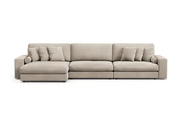 Arken Lyx 6-personers Vendbar L-formet Dyb Chaiselongsofa i Manchester