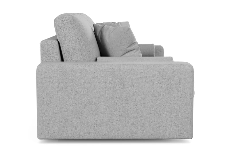 Arken Lyx dyb 3-personers sofa i stof - Lysegrå - Møbler - Sofaer - 3 personers sofa