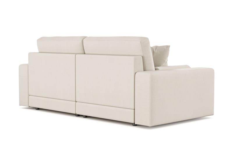 Arken Lyx dyb 3-personers sofa i stof - Lys beige - Møbler - Sofaer - 3 personers sofa