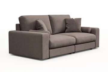 Arken Lyx dyb 3-personers sofa i stof - Brun - Møbler - Sofaer - 3 personers sofa