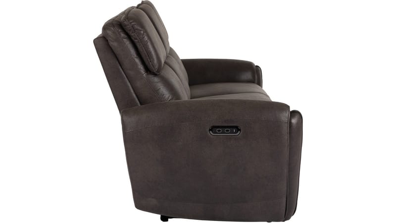 Arvello Reclinersofa 3-personers Elektrisk - Brun - Møbler - Sofaer - Lædersofaer