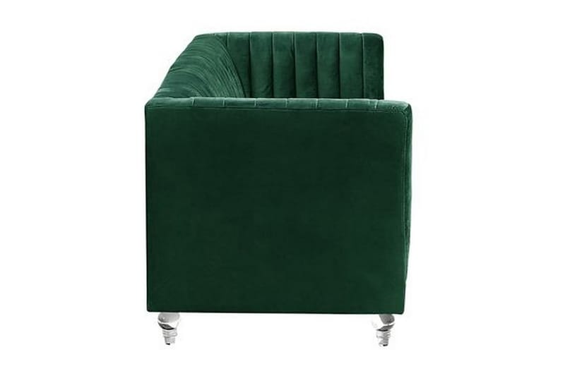 Arvika Sofa 2-4 sæder - Grøn - 3 personers sofa