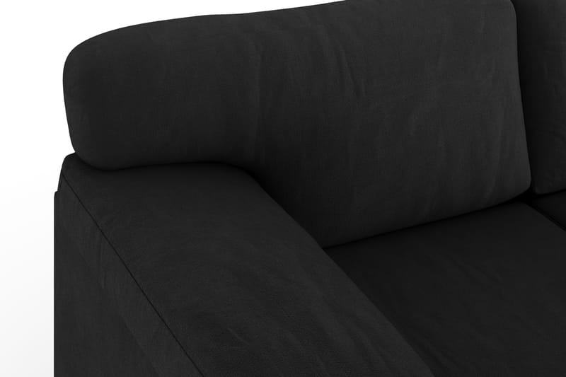 Askerod 3-personers Sofa - Sort - Møbler - Sofaer - 3 personers sofa