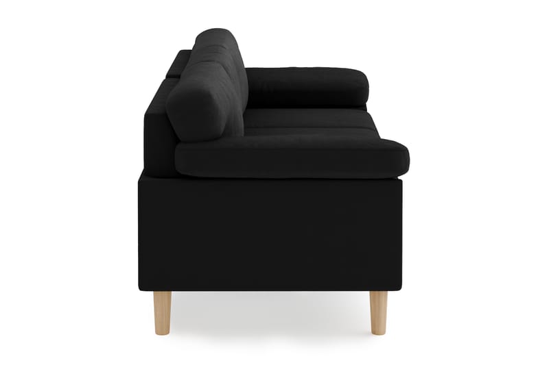 Askerod 3-personers Sofa - Sort - Møbler - Sofaer - 3 personers sofa